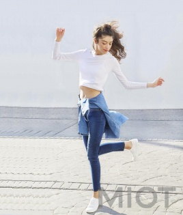 Джинси жіночі Xiaomi Cottonsmith High-Stretch Slim Jeans 29 size 170/74 Blue